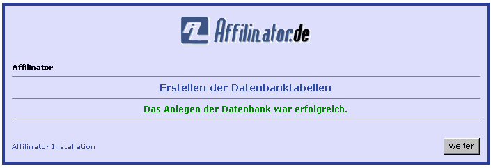 Datenbank ok